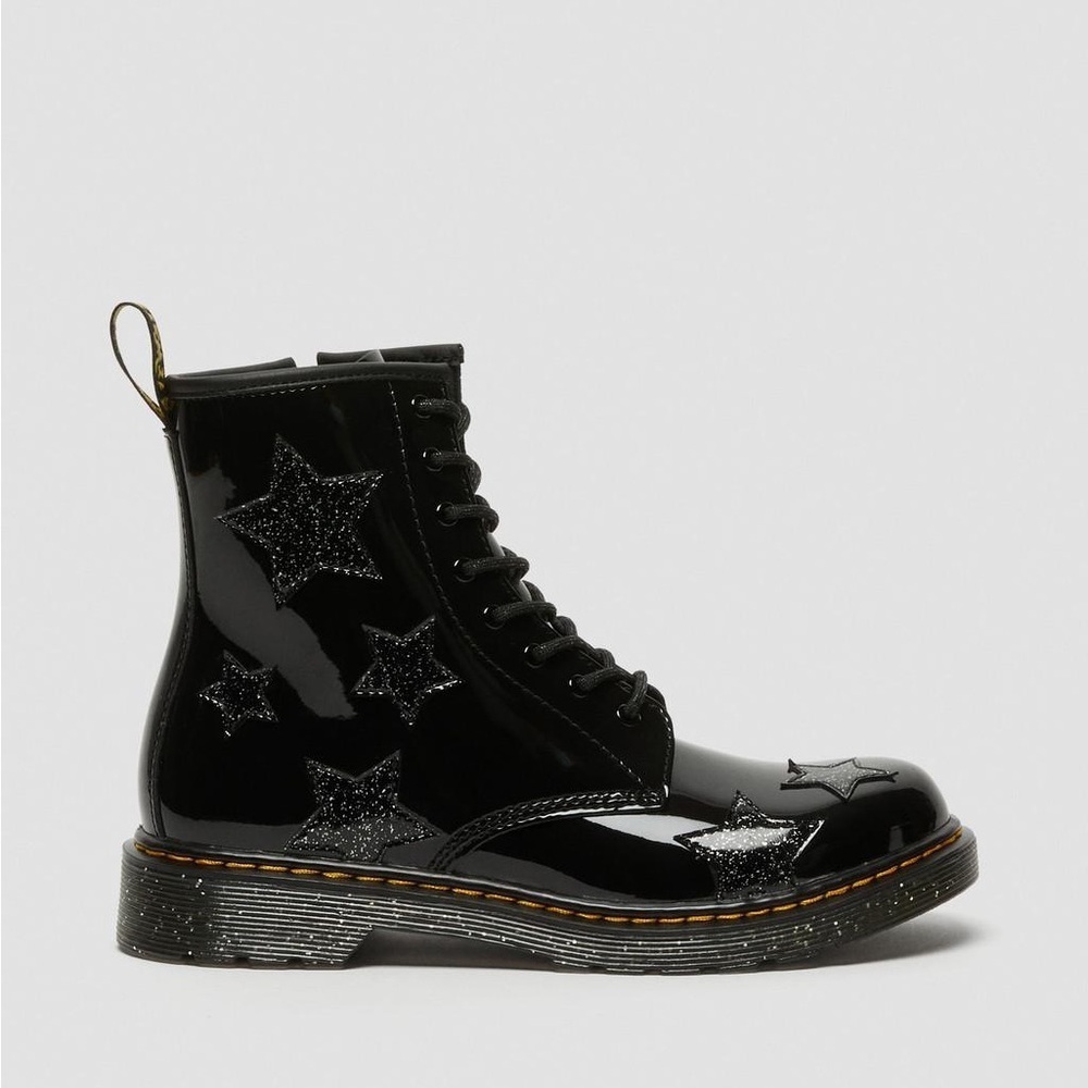 Dr. Martens Black Star Ankle Boots - Picture 3 of 15